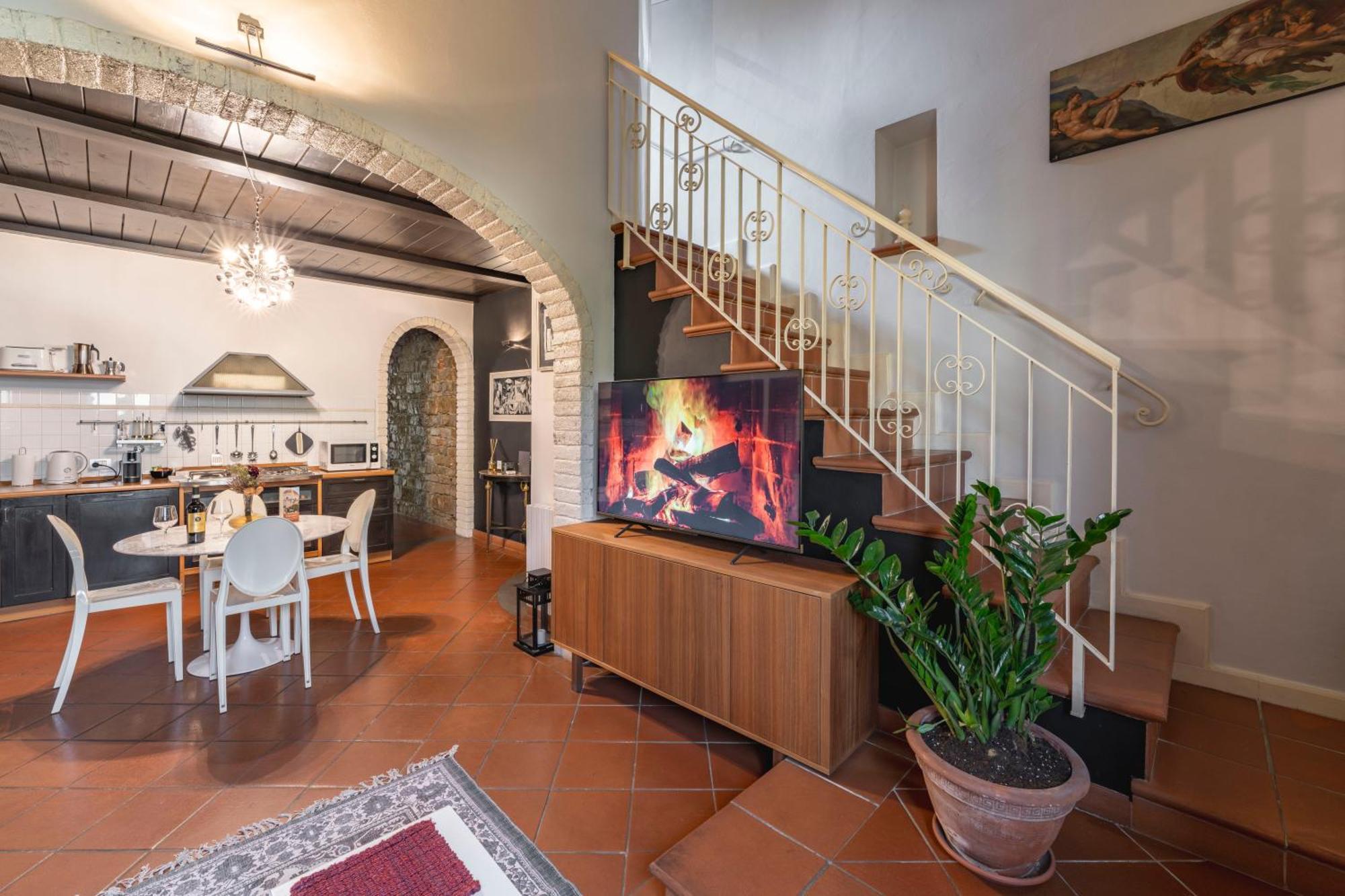 Elegant Penthouse In Santo Spirito Apartamento Florencia
