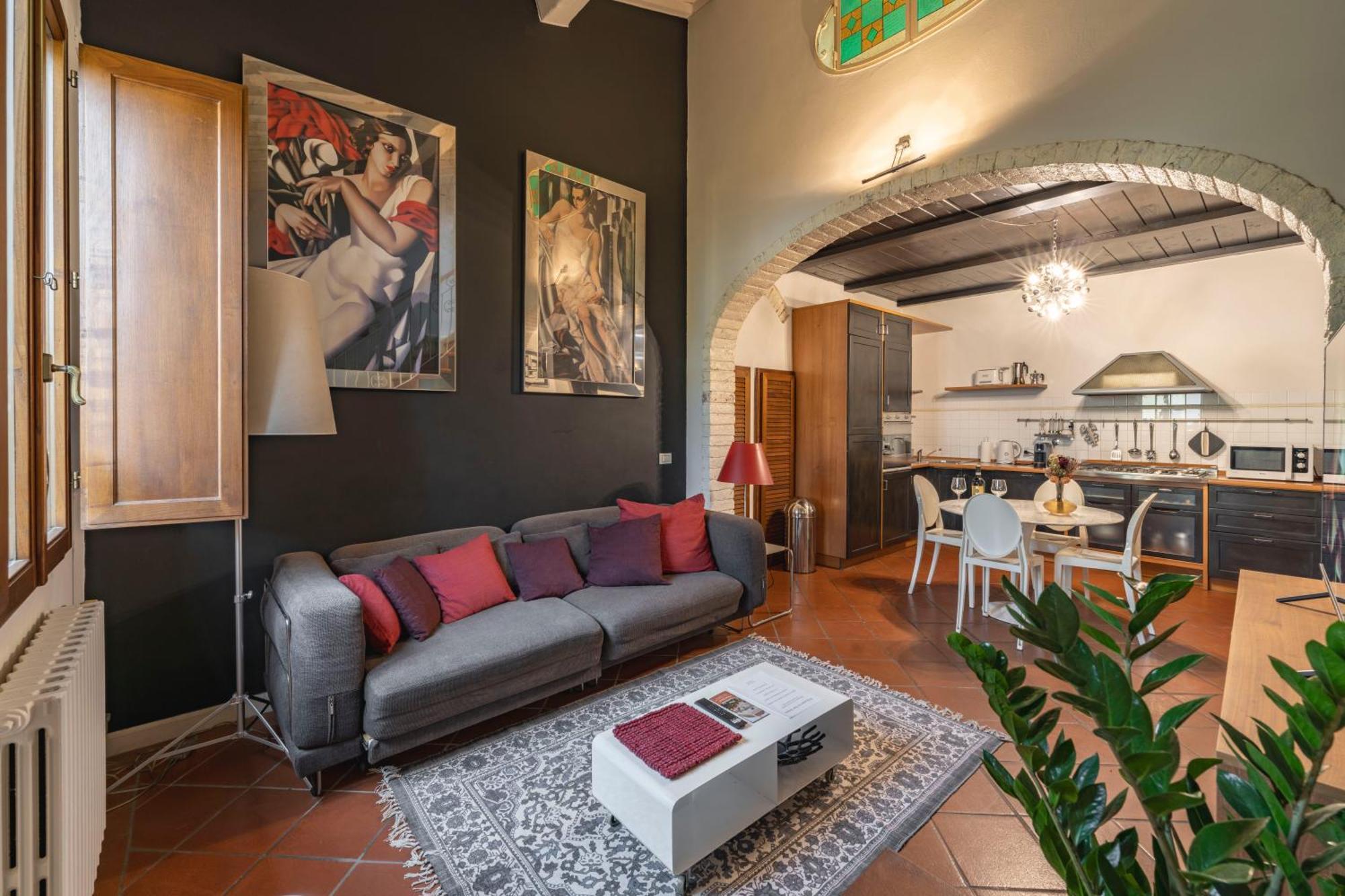 Elegant Penthouse In Santo Spirito Apartamento *