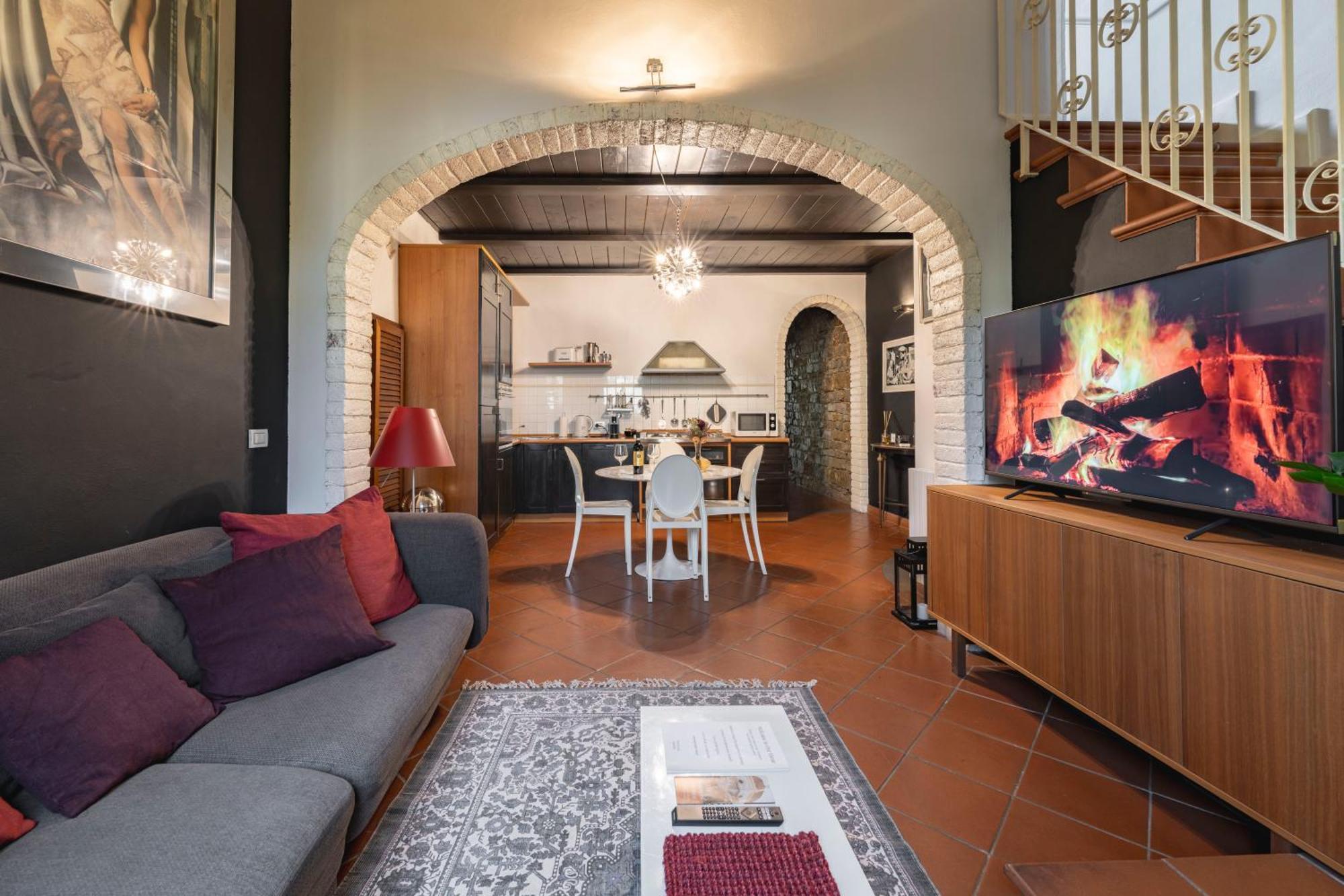 Elegant Penthouse In Santo Spirito